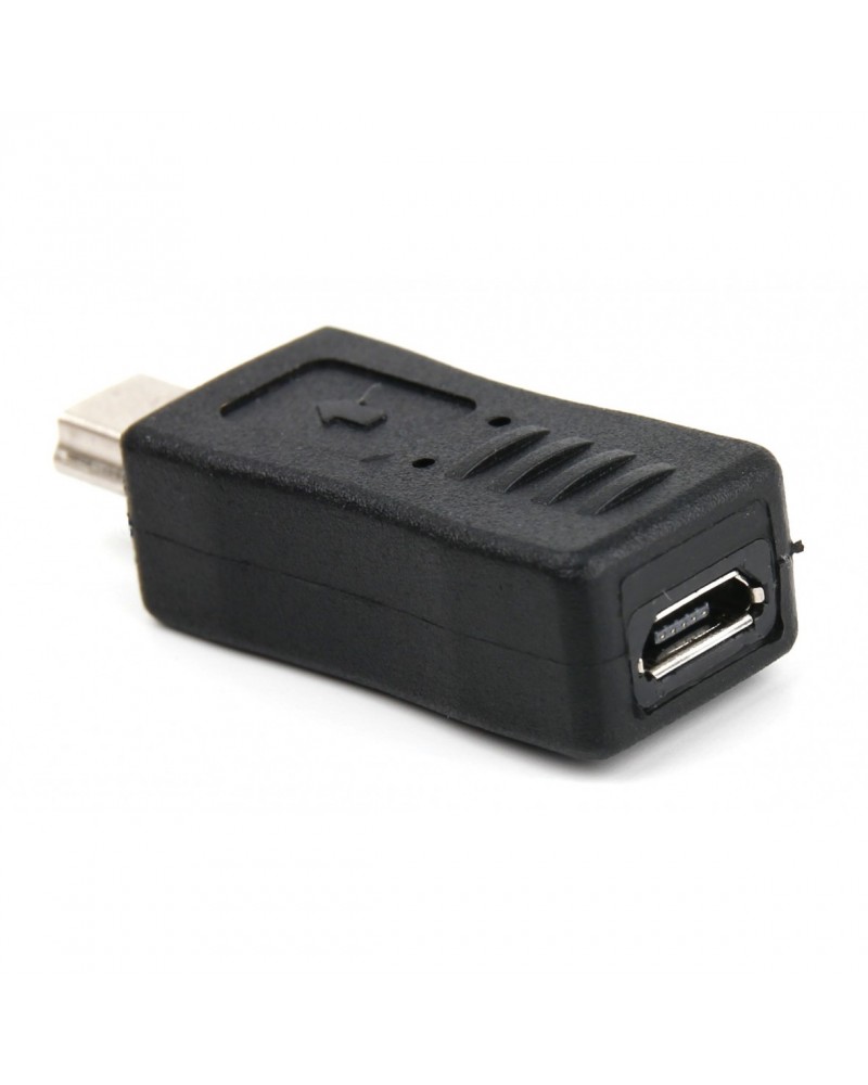 MINI USB (MALE) TO MICRO USB (FEMALE) ADAPTER WITH OTG